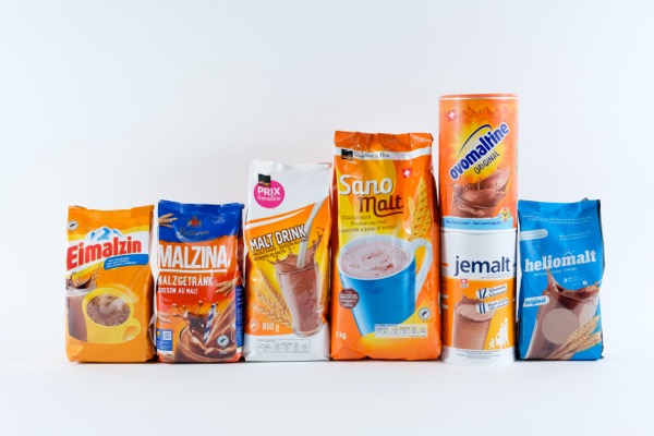 Produits ovomaltines testés