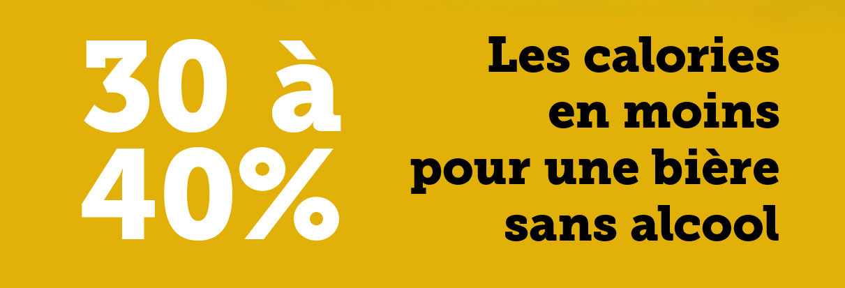 Infographie calorie bière
